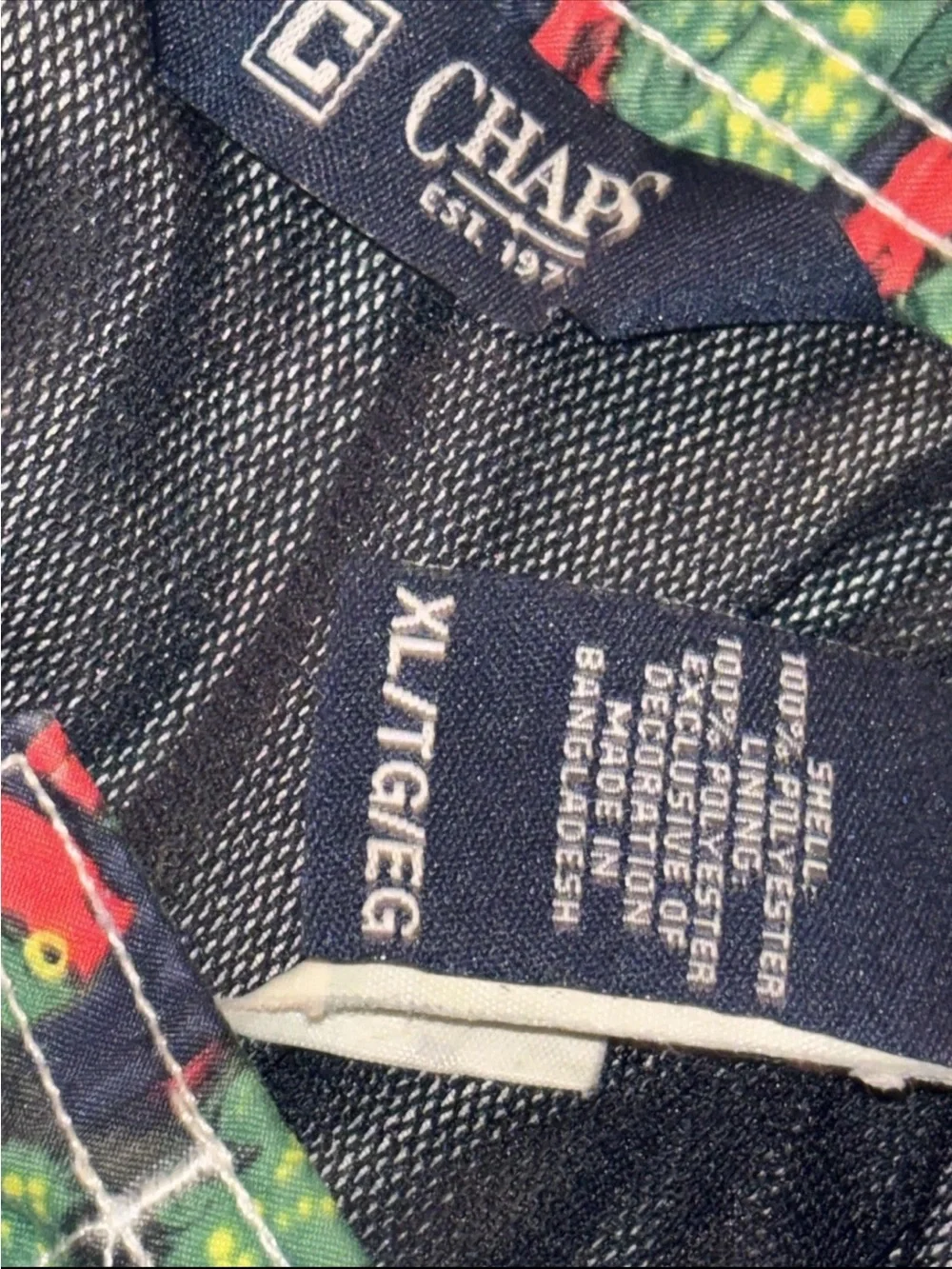 Chaps Ralph Lauren Y2K Piranha Swim Trunk Board Shorts SZ.XL Men’s